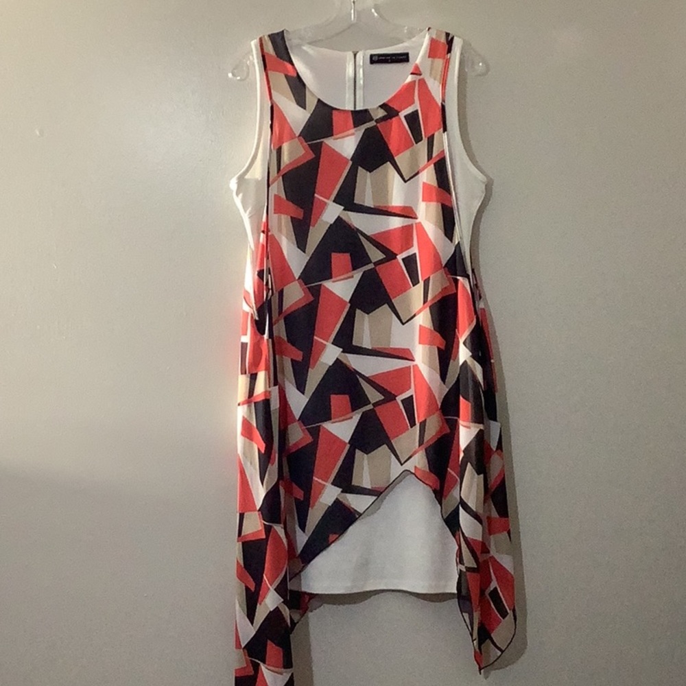 Fashion To Figure Over Layered Dress